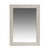 Gia Rectangular Raffia Frame Mirror, Natural