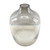 Caspian 11.75" Glass Vase, Cloud Grey