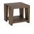 51031328 - Troy Reclaimed Oak 24  End Table Suede Brown