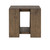 51031328 - Troy Reclaimed Oak 24  End Table Suede Brown