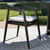 53051664 - Aria Outdoor Dining Chair Black Set of 2