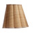 Scalloped 1-Light Wall Sconce, Raffia