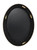 Valley Raffia Oval Wall Mirror, Natural
