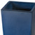 QUAD SQUARE PLANTERS SET OF 3, BLUE SNOW