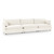 5308SC3EIV - Caplan Upholstered 3pc Modular Sectional Ivory