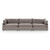 5308SC3ECH - Caplan Upholstered 3pc Modular Sectional Charcoal
