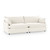 5308SC2EIV - Caplan Upholstered 2pc Modular Sectional Ivory