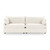 5308SC2EIV - Caplan Upholstered 2pc Modular Sectional Ivory