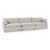 5308SC3EGR - Caplan Upholstered 3pc Modular Sectional Gray