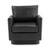 53002067 - Lathe Leather Hide Accent Chair