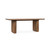 51031737 - Vander Oak Wood 84  Dining Table Tawny Brown