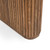 51031737 - Vander Oak Wood 84  Dining Table Tawny Brown
