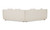 FO-1045-05 - Fraser 2 Piece Modular Sofa White