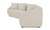 FO-1045-05 - Fraser 2 Piece Modular Sofa White