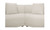 FO-1041-05 - Fraser 3 Piece Modular Sectional With Slipper White