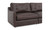 XQ-1024-20 - Thurlow 3 Piece Right Modular Sectional Espresso Brown Leather