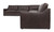XQ-1020-20 - Thurlow Corner Modular Sectional Espresso Brown Leather