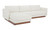 FO-1027-05-L-0 - Vernon Left Sectional White