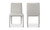 ME-1062-29 - Calla Dining Chair Light Grey   Set Of Two