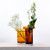 LIMELIGHT AMBER LOW VASE