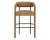 Mavia Barstool - Ludlow Sesame Leather