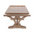 51005407 - Alexander 110  Ext Dining Table Distressed Brown