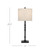 Lohn Black Table Lamp