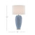 Bluestar Blue Table Lamp