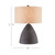 Zea Black Table Lamp