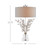Forget-Me-Not Silver Table Lamp