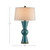 Upbeat Teal Table Lamp