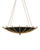 Fontaine Black & Gold Chandelier