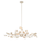 Lunaria Silver Oval Chandelier