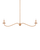 Saxon Linear Tan  Chandelier