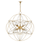 Zenda Gold Orb Chandelier