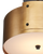 Ritsu Brass Semi-Flush Mount