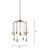 Cascade 12-Light Metal Chandelier
