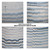 Droplet Ceramic Table Lamp with Linen Shade, Blue