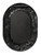 Enigma Iron Oval Wall Mirror
