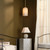 Holt 1-Light Glass Pendant, Taupe