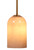 Holt 1-Light Glass Pendant, Taupe