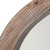 Reclaimed Wood Round Wall Mirror