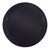 Round Cross Stitch Round Wall Mirror, Espresso Hide