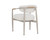 Marita Dining Armchair - Greige - Louis Cream