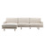 DOV60036L-CREM - Antonio Chaise Sectional