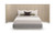 CLA-022-104 - Dream Chaser Bed With Wings   Queen
