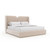 CLA-024-125F - Oblique King Bed Fb
