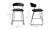 HK-1022-25 - Adria Counter Stool Dark Grey