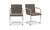 YM-1021-20 - Pedro Dining Chair Dark Brown Leather Set Of Two