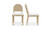 QO-1025-24 - Claire Dining Chair Natural Set Of Two